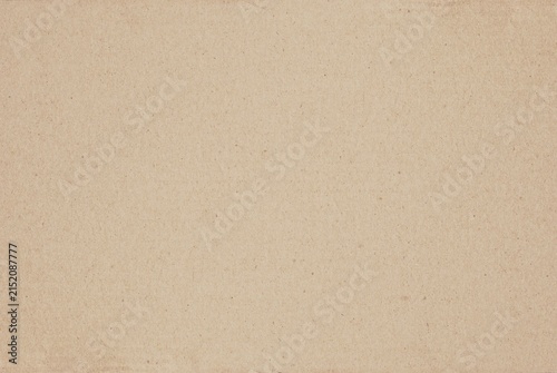 Kraft paper texture background with natural fibers