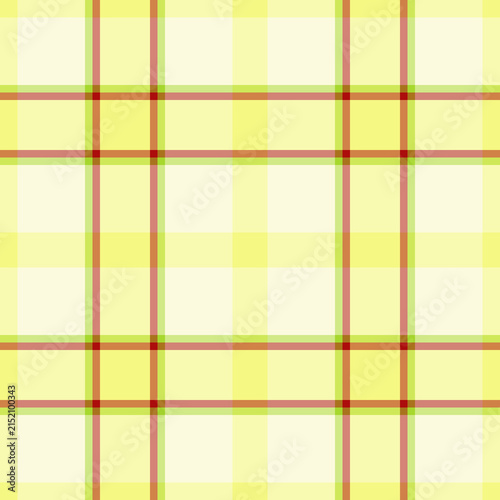 Obraz na plátně Thread pattern check textile, deluxe plaid vector tartan