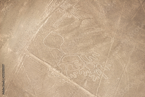 Aerial View of Nazca Lines, Peru - Ancient Geoglyphs