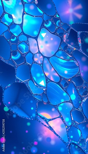 Mesmerizing opalescent abstract pattern background