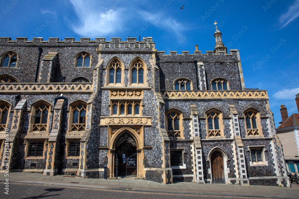 Fototapeta premium Norwich Guildhall in Norwich, UK