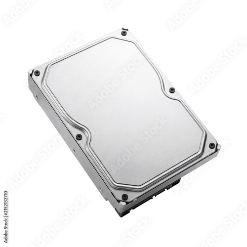 Принти на полотні Metallic internal hard disk drive computer storage component