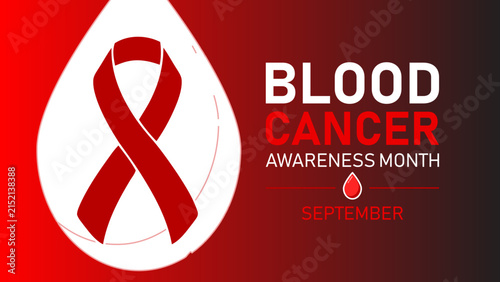 Blood Cancer Awareness Campaign Red Ribbon September