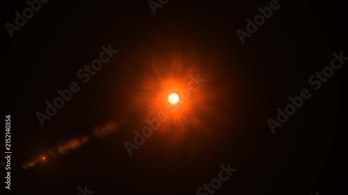 The Sun – Into the Fire. 3d animation