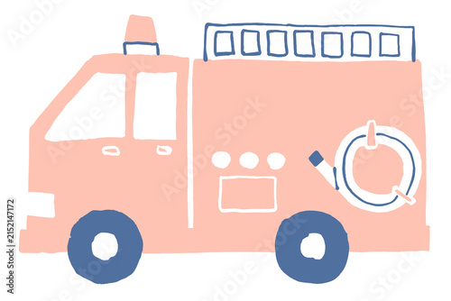 消防車のイラスト