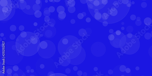 Smooth royal blue canvas featuring soft glowing blue circles and diffused light effects