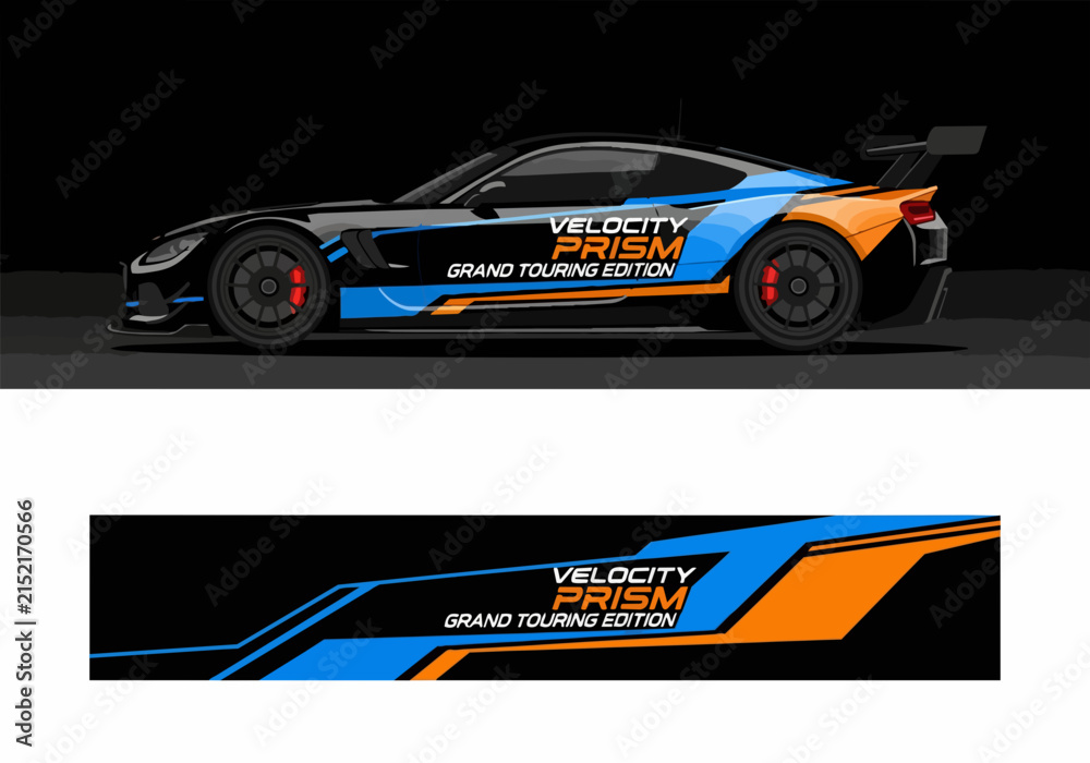 Fototapeta premium Velocity Prism Grand Touring Edition Race Car Design