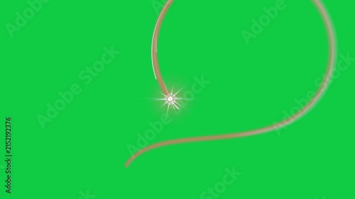 Gold disc silver bar star appearing, ribbon looping rings rotating, forming sunburst on transparent