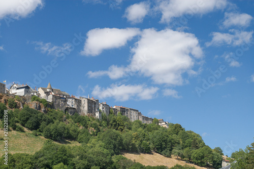 view of the city of the mountains