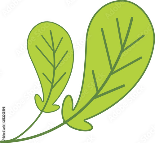 Autumn leaf logo template illustration icon design