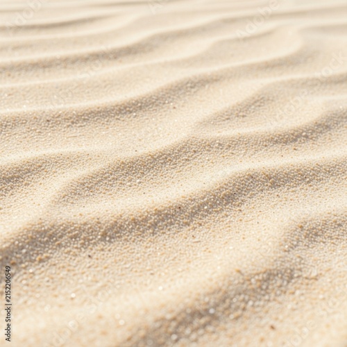 Pristine Fine Beach Sand Surface Texture
