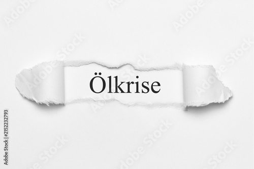 Ölkrise	
