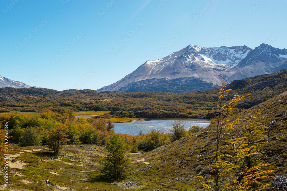 Obraz premium Autumn in mountains