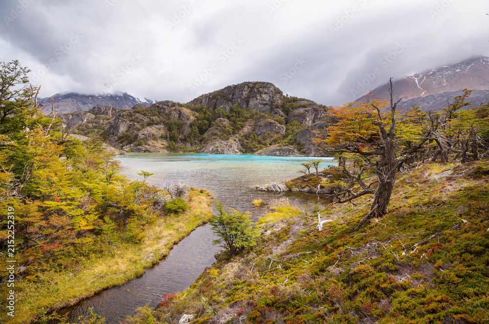 Obraz premium Autumn in mountains