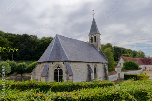 Arrière de la chapelle Saint-Martin de l'abbaye de Belval, Troisvaux - Pas-de-Calais - France