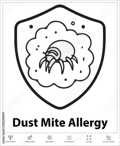 Foto Dust Mite Allergy