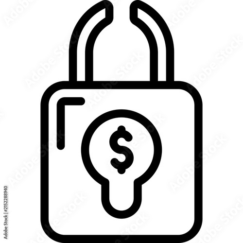 Broken financial connection showing disruption