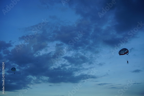 parasailing