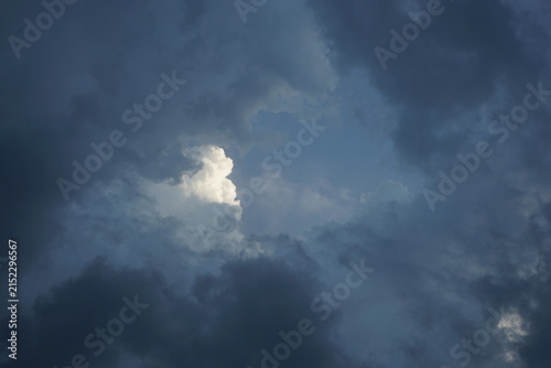clouds in the sky