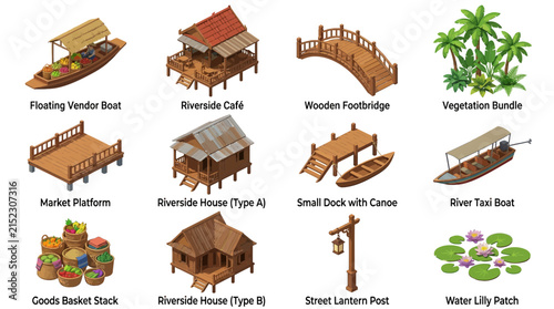 set of nature icons