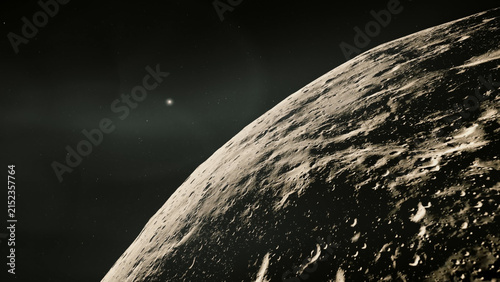 Cuadro en lienzo Rocky Asteroid in Deep Space
Still image of an irregularly shaped asteroid in space