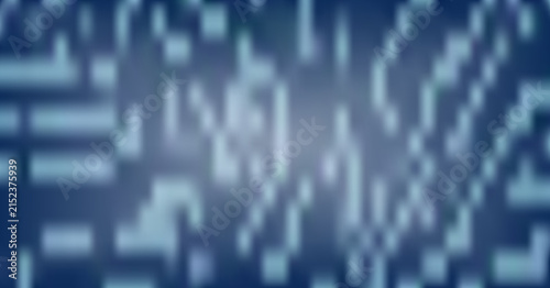 Abstract technology background with blue digital pixel pattern