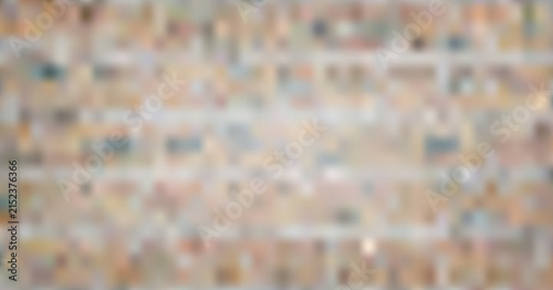 Abstract blurred background with warm earth tones and soft light