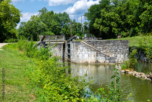 Fotografía Photograph of Lock number 99 on the C&O Canal at the Cushwa Basin and the Nation