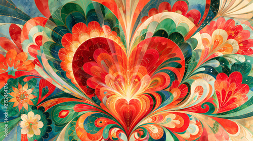 abstract, watercolor, surreal, Recalibration still the heart leans out- now it learns which doors to knock love, not martyrdom