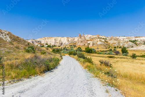 Bild auf Leinwand Fairy chimneys in Love Valley, Cappadocia