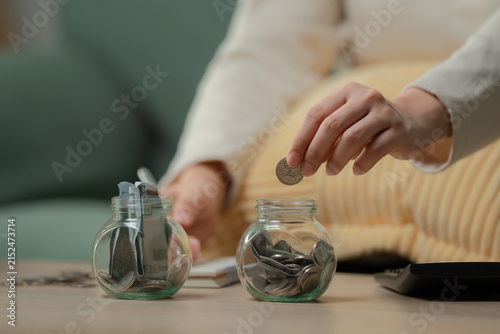Fotografie Saving money concept