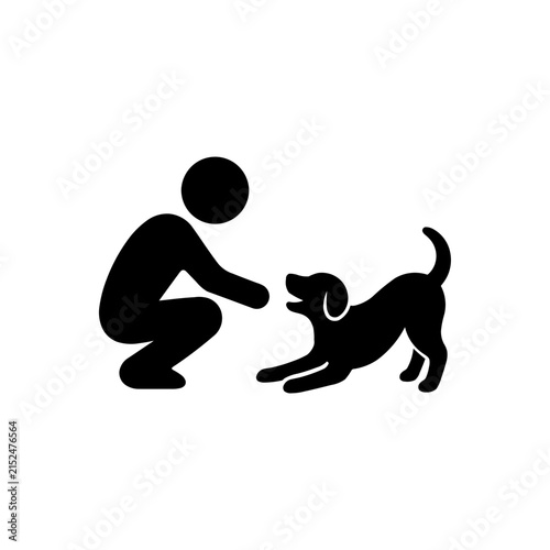 Feeding Puppy Treat Icon