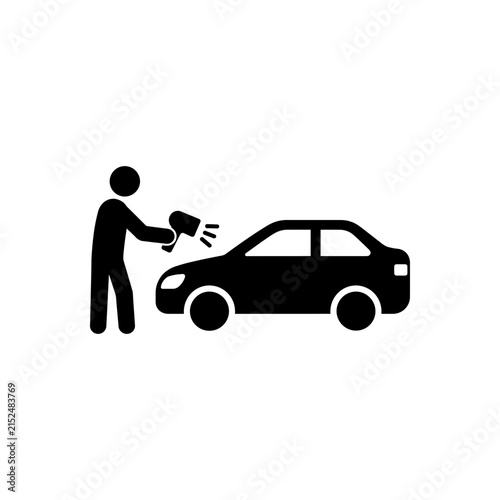 Detailing Small Car Icon
