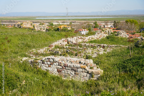 Enez Castle in Edirne, Turkiye
