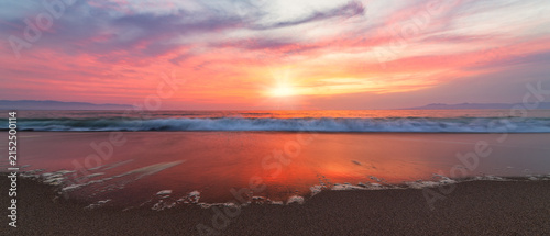 Ocean Sunset Inspirational Travel Tropical Beach Nature Scenic Surreal Sunrise Seascape Header Banner