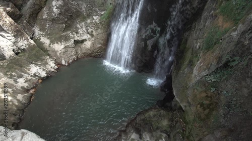 Risleten Wasserfall und Pool Risletenschlucht Nidwalden Schweiz - Sehenswürdigkeiten Schweiz