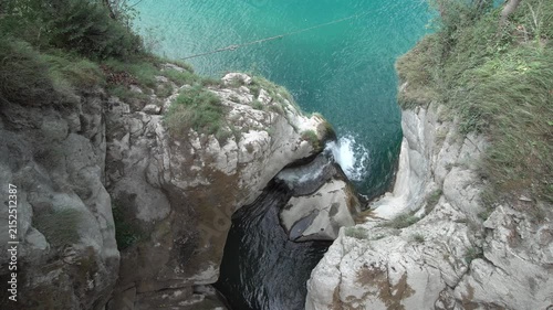 Risleten Wasserfall Risletenschlucht von oben Nidwalden Schweiz - Sehenswürdigkeiten Schweiz