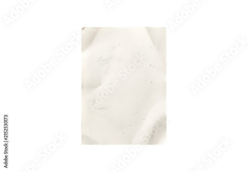Creamy white cosmetic face cream smear texture isolated on transparent background