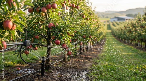 Automated Precision Irrigation System in Premium Fruit Orchard