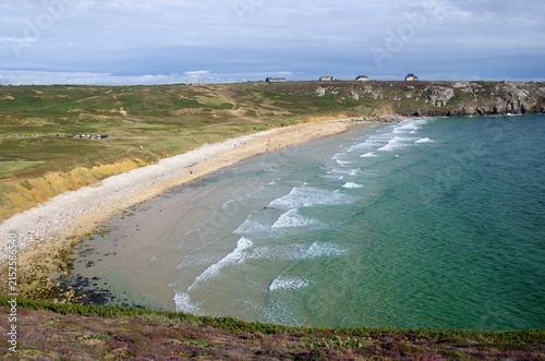 Beach at the Pointe du Toulinguet in Brittany in France, Europe