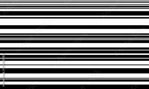 Konstfotografi Abstract black and white horizontal stripes background