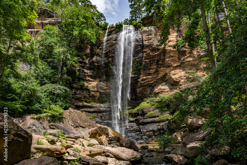 waterfall in the jungle