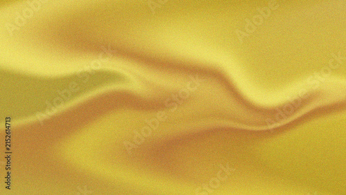 фотографія Golden silk fabric texture, elegant yellow satin waves with soft grain, luxuriou