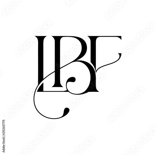 Luxury LBF logo design