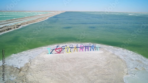 Aerial View of Colorful 