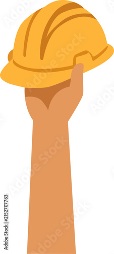 vector illustration of a cartoon hat