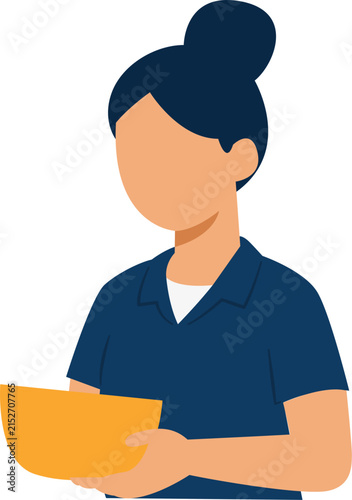 Woman in uniform