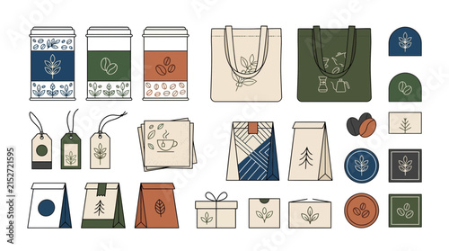Eco Friendly Packaging & Merchandise Design Elements