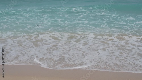 waves on the beach