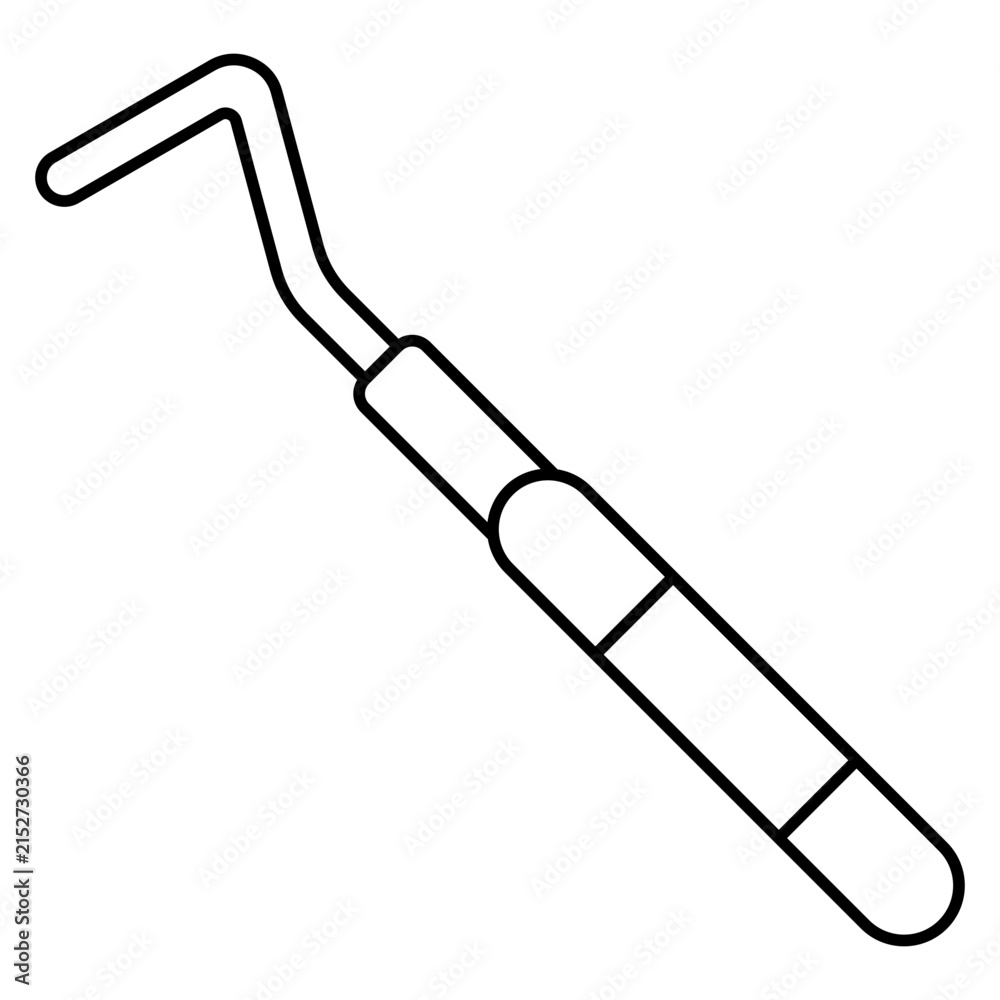 Naklejka premium Scaler Line Icon 